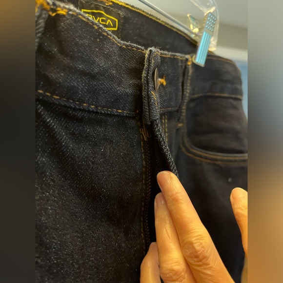 RVCA Americana Day Shift Relaxed Fit Denim Jeans 32 - Picture 14 of 16